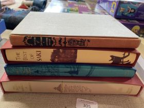 Four assorted Folio Society books