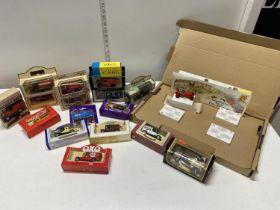 A job lot of assorted boxed die-cast models