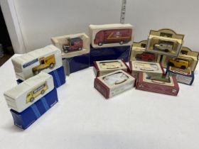 A job lot of assorted boxed die-cast models