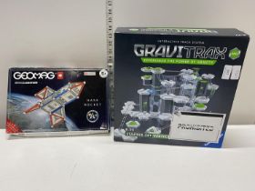 Two boxed building sets