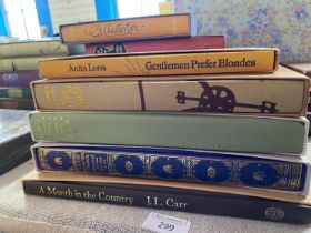 Five assorted Folio Society books