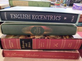 Four assorted Folio Society books