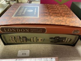 Two Folio Society books 'London Characters and Crooks' and 'London Portrait of a City'