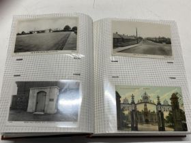 A good album of vintage postcards, real photographs etc