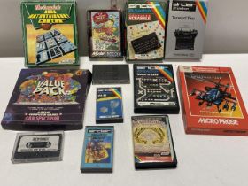 A job lot of assorted Sinclair cassette games