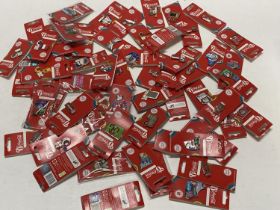 Approximately 60 official London Olympics Coca-Cola pin badges
