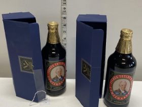 Two boxed limited edition Joshua Tetley centenary beers