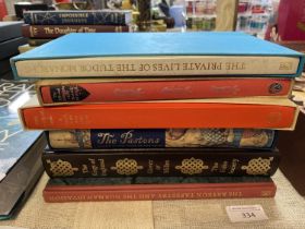 Six assorted Folio Society books