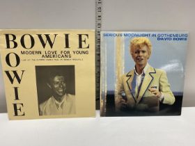 Two David Bowie LP's