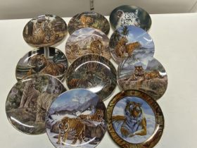 A selection of Royal Doulton and Franklin Mint collectors plates