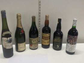 A selection of unopened alcohol dating from 1935 onwards, shipping unavailable