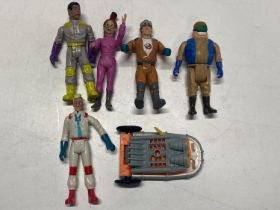 A selection of 1987/88 Ghostbusters figures