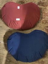 Two Tibetan meditation cushions