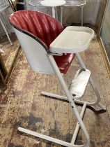 A vintage metamorphic baby's highchair by Hilux, shipping unavailable