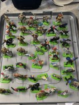 A job lot of medieval themed Britains figures