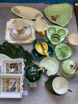 A large selection of Carltonware ceramics and other