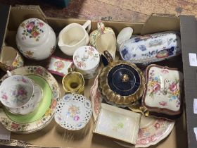 A job lot of Victorian and Edwardian collectable ceramics, shipping unavailable
