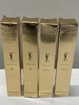 Four Yves Saint Laurent assorted All-in-One Glory foundation