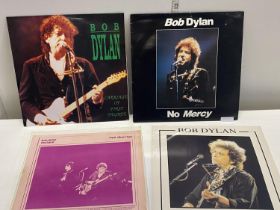 Four assorted Bob Dylan LP's