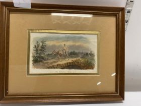 A William Low signed 1845 "The Milk Boys Return" watercolour