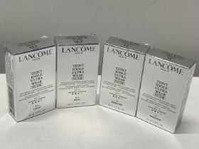 Four boxed assorted colours, Lancome 24H Ultra Wear Matte Foundation