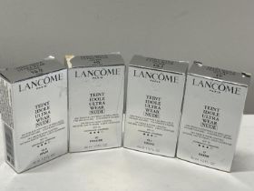 Four boxed assorted colours, Lancome 24H Ultra Wear Matte Foundation