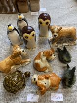 A good selection of vintage Carlton ware Salt and Pepper sets