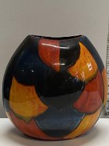 A large Poole pottery vase h28cm