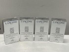 Four boxed assorted colours, Lancome 24H Ultra Wear Matte Foundation