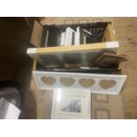A job lot of assorted new picture frames, shipping unavailable