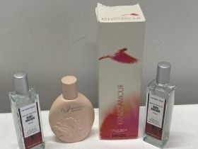 A selection of assorted cosmetic products