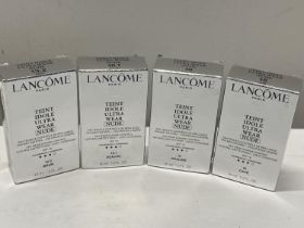 Four boxed assorted colours, Lancome 24H Ultra Wear Matte Foundation