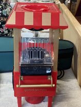 A novelty electric popcorn maker (untested) shipping unavailable