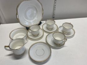 A pretty Ye Old English bone china tea service