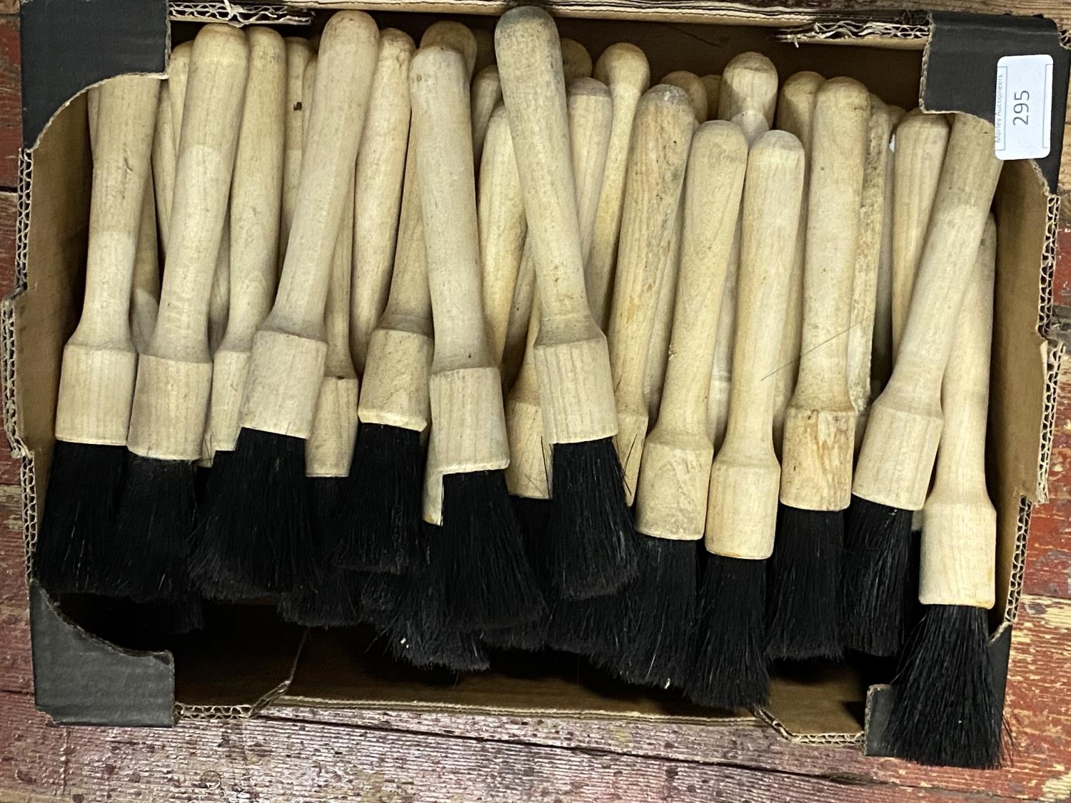 A job lot of new brushes