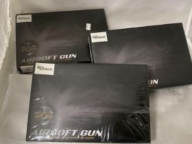 Three new sealed air soft guns (untested)