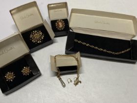 A selection of Sarah Coventry jewellery