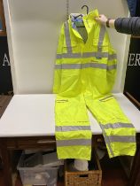 A new Pulsar all in one hi-vis suit XL