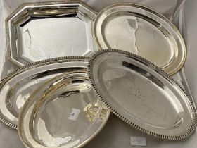 A selection of quality silver plated-ware including Walker & Hall, Mappin and Webb, and The Savoy