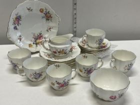 A Royal Crown Derby tea service