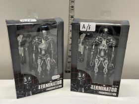 Two boxed Neca Terminator figures a/f