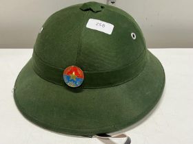 A Vietnamese style Pith helmet