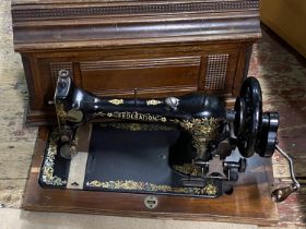 A vintage Federation sewing machine (untested) Shipping unavailable