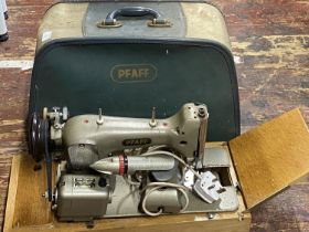 A vintage PFAFF electric sewing machine (untested), shipping unavailable