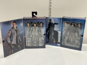 Two boxed Neca Terminator figures