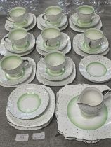 A pretty Bell bone china tea service