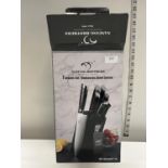 A new boxed seven piece Nanfang kitchen knife set