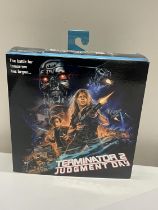A boxed Neca Terminator 2 Judgement day Sarah and John Connor set