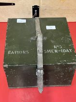 A WW2 period five day ration tin
