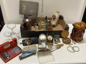 A good selection of assorted collectables and other including babycham etc, shipping unavailable